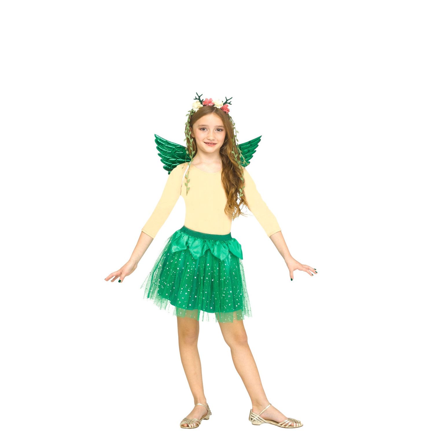 Sparkle Tutu Kit – Green Fairy (Child, 3-Piece Set)
