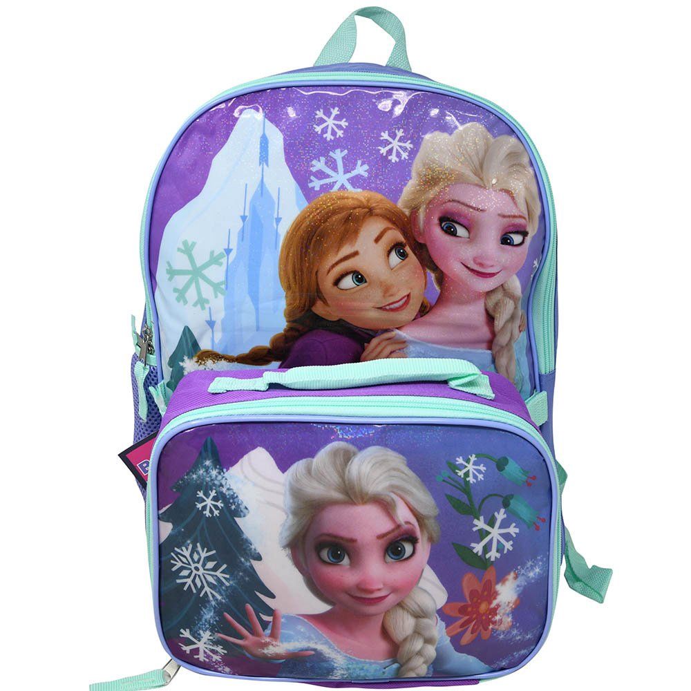 Frozen 16&quot; Backpack with Lunch Bag
