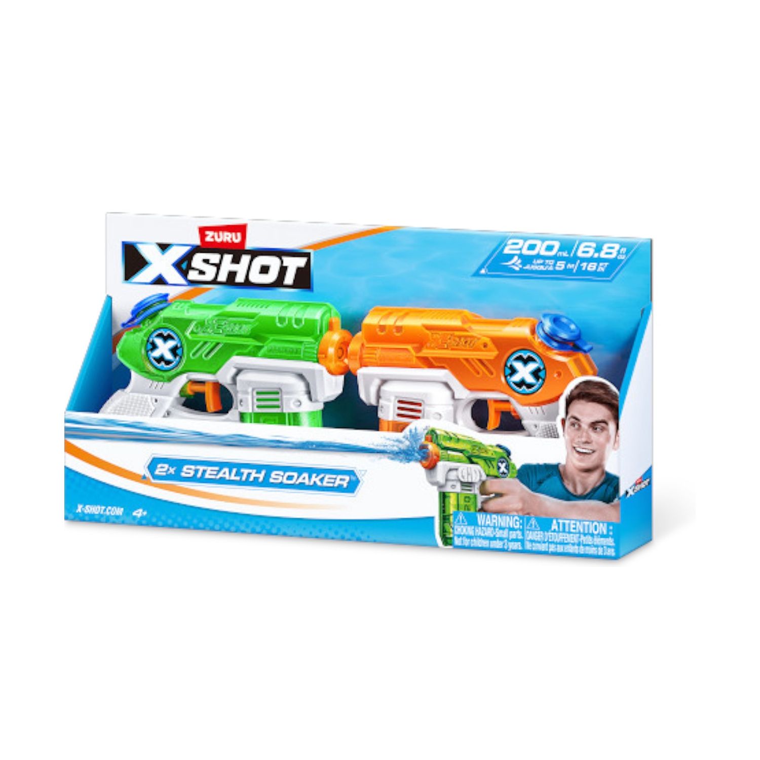 XShot Water Warfare Stealth Soaker – Twin Pack