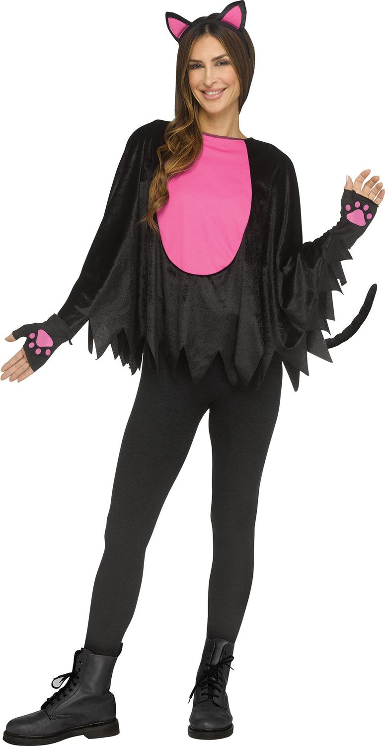 Pretty Kitty Poncho – Adult