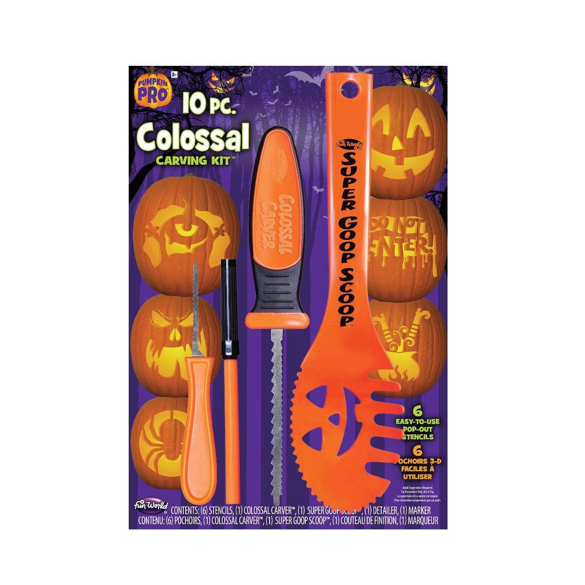 Colossal Carving Kit – 10 Piece