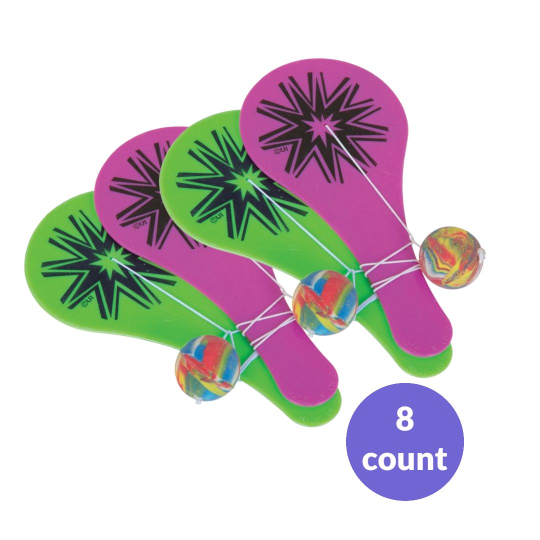Paddle Ball Games – 8ct Net Bag