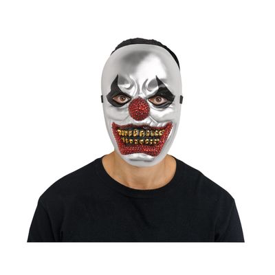 Big Top Bling Clown Mask – Adult Size