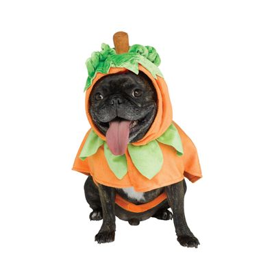 Pup Poncho – Pumpkin Halloween Costume