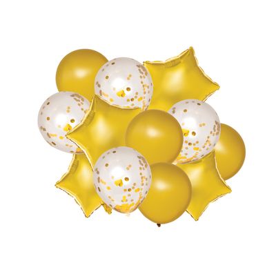 Balloon Bouquet – 12 Count(UN- INFLATED) FLAT