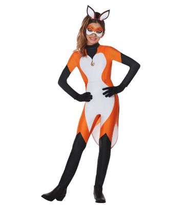 Child Girl Miraculous Rena Rouge Costume