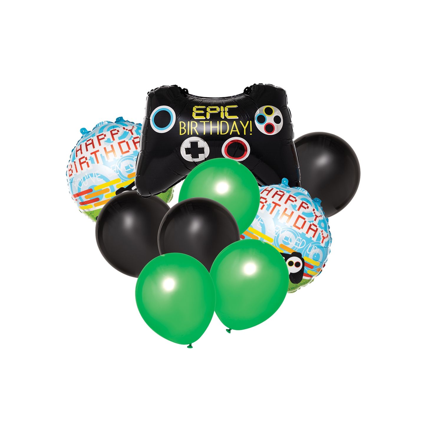 Gaming Balloon Bouquet Kit – 9pcs
