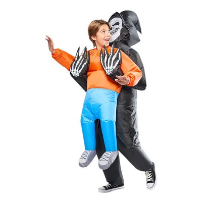 Grim Reaper Abduction Kids Inflatable Costume