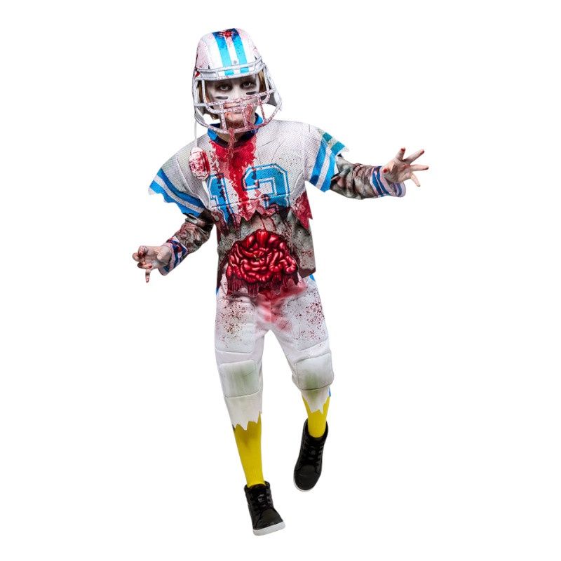 Zombie Football Player Kids Costume, Rubies Size: S