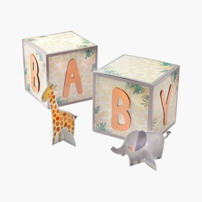 Soft Jungle Baby Shower