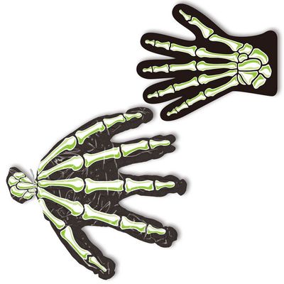 Skeleton Hand Treat Bags – 9&quot; x 11&quot;