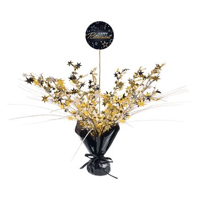 Happy Retirement Gleam ’N Spray Centerpiece – 18&quot;