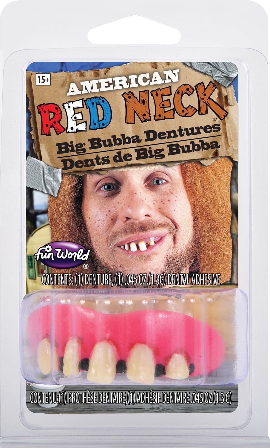 Big Bubba Denture – Assorted Funny Teeth (6 Styles), SIZE &amp; VARIETY: Redneck/Big Bubba
