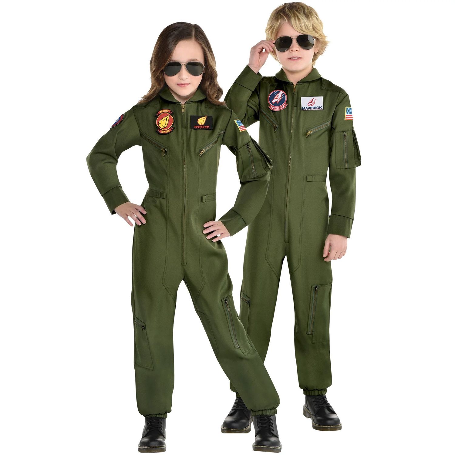 Top Gun Maverick: Flight Suit - Large (12-14), SIZE CHECK: L