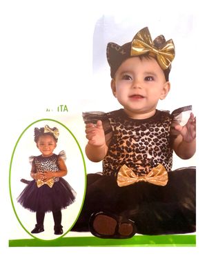 Cute Cat Infant/Toddler Costume – 4 Piece Set