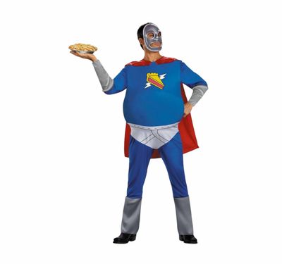 The Simpsons Pie Man Costume – Adult XL (42–46)