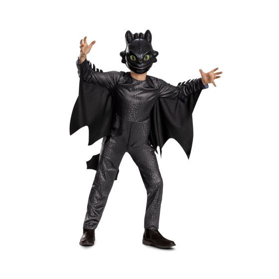 Toothless Live Action Classic Child Costume, Size: XS (3T-4T)