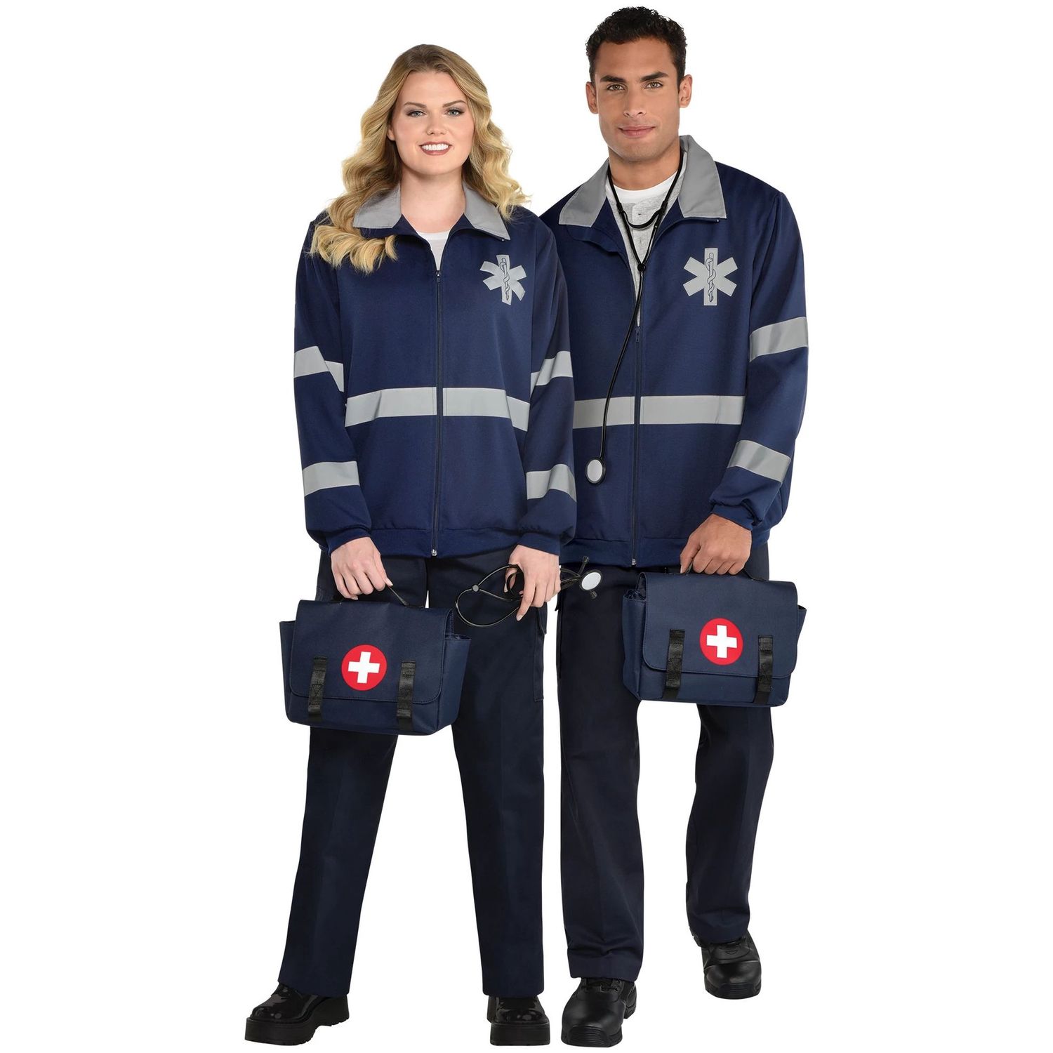 Reflective EMT Jacket for Adults, Sizes: Standard
