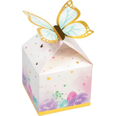 Butterfly Shimmer Favor Boxes – 8ct