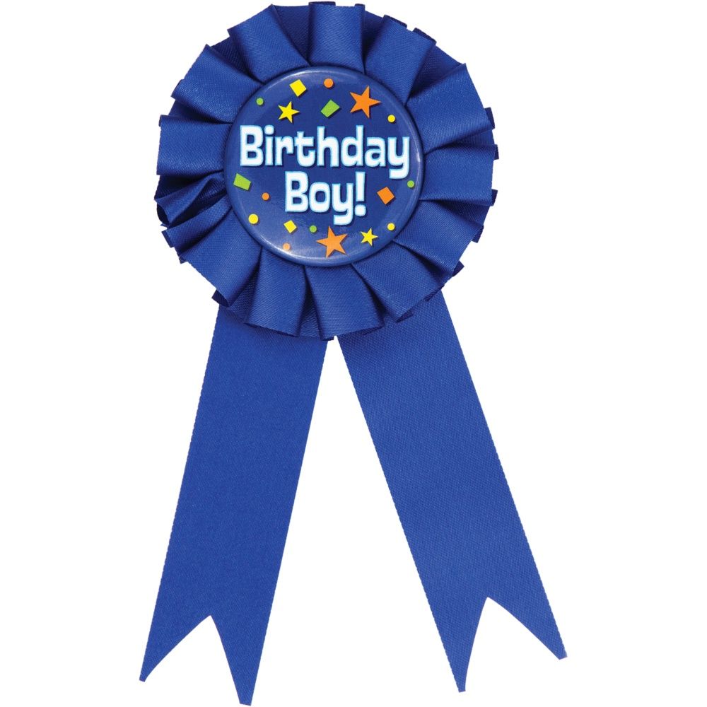 Award Ribbon – Birthday Boy