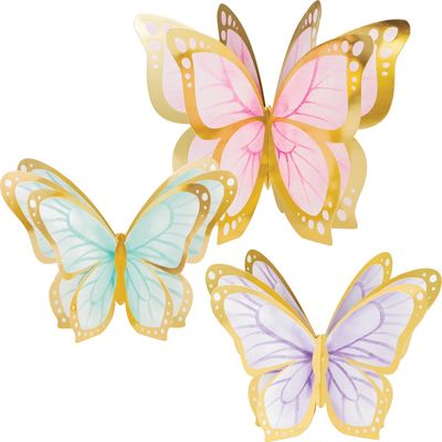 Butterfly Shimmer Centerpieces – 3ct