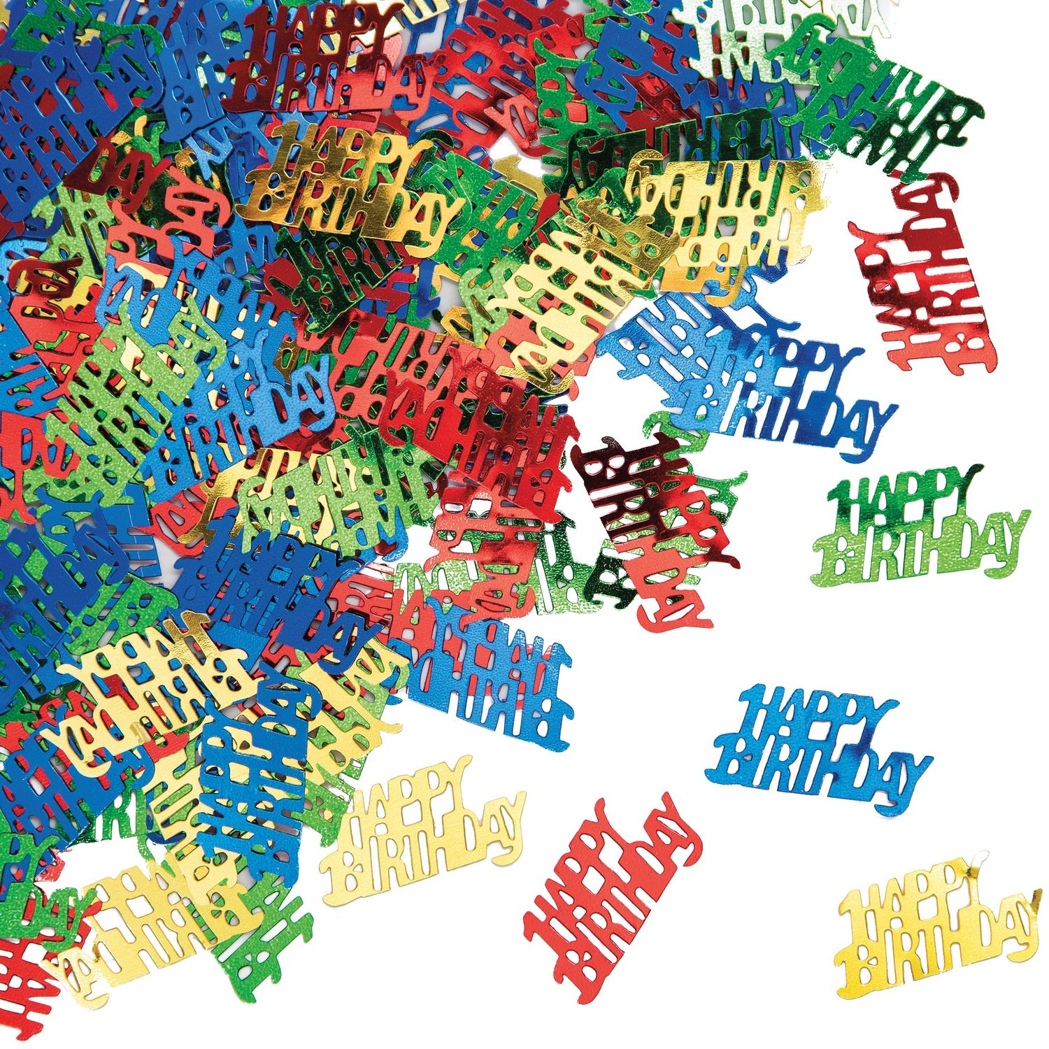 Happy Birthday Confetti – Multi-Color, 0.5 oz