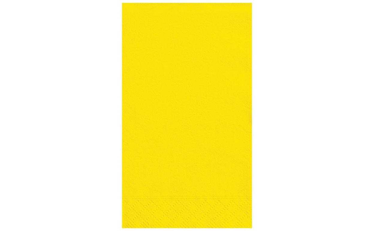 Neon Yellow Solid Guest Towels – 40ct