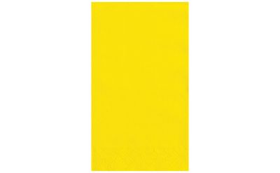 Neon Yellow Solid Guest Towels – 40ct
