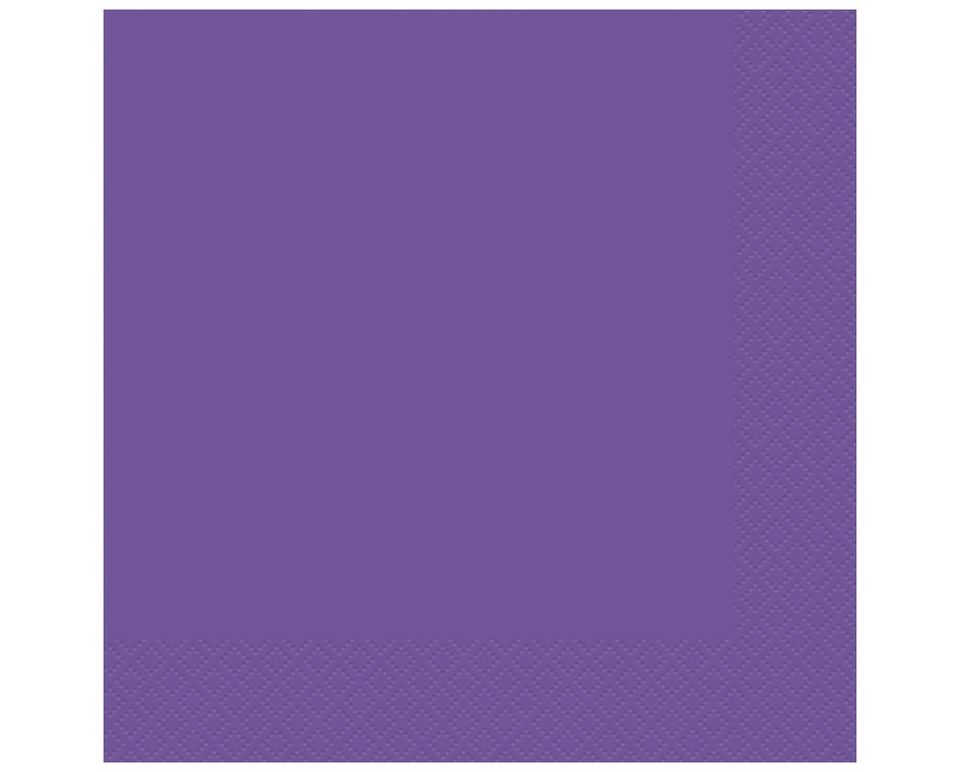 Purple Solid Round 7&quot; Dessert paper  Plates – 50ct