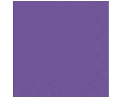 Purple Solid Round 7&quot; Dessert paper  Plates – 50ct