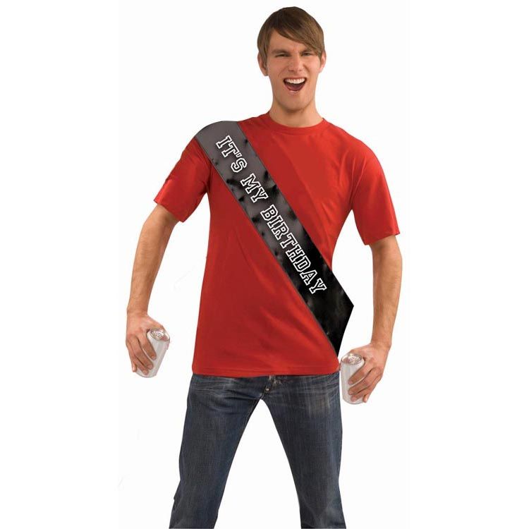 It’s My Birthday Sash – Black