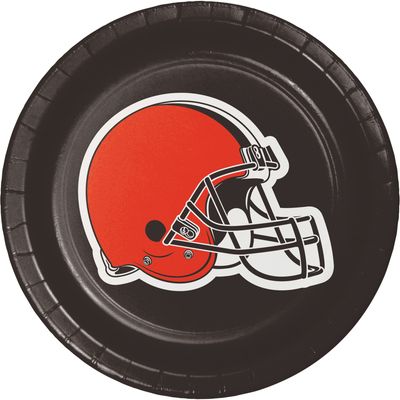 Cleveland Browns 8.75&quot; Paper Plates – 8ct