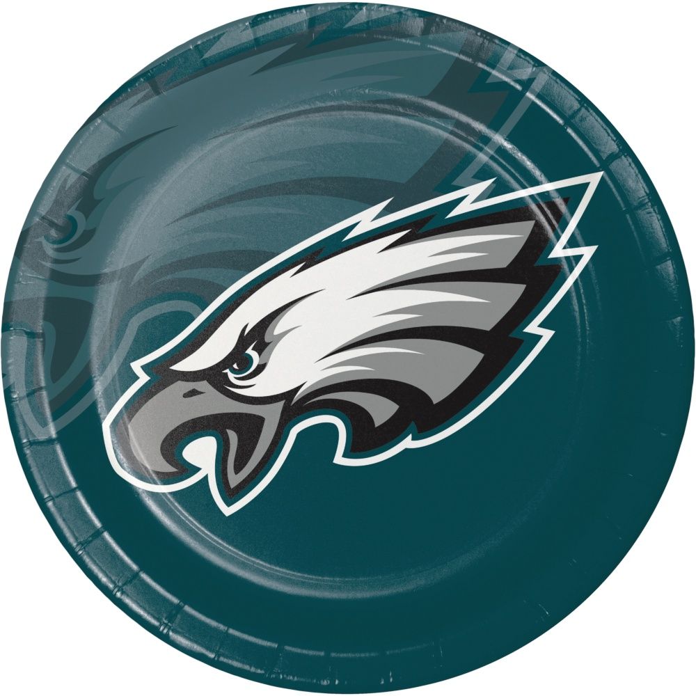 Philadelphia Eagles 8.75&quot; Paper Plates – 8ct