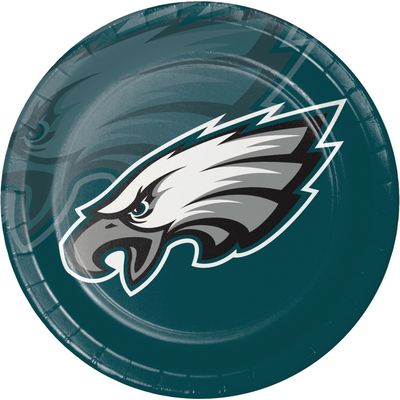 Philadelphia Eagles 8.75&quot; Paper Plates – 8ct