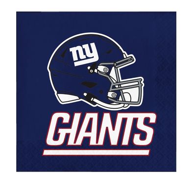 New York Giants Lunch Napkins 2-Ply – 16ct