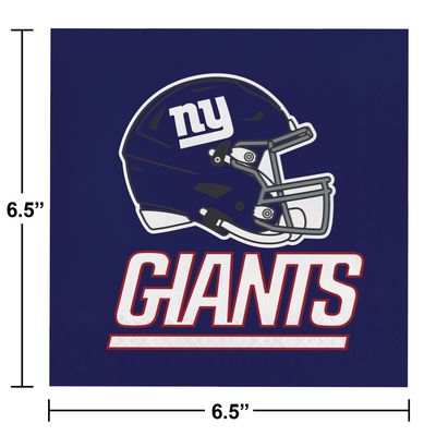 New York Giants Lunch Napkins 2-Ply – 16ct