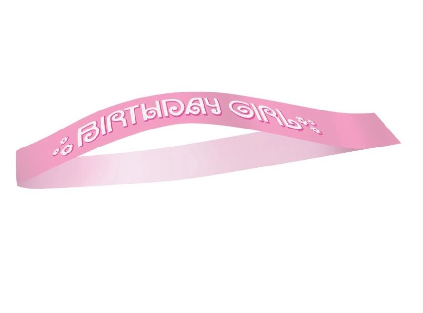 Birthday Girl Deluxe Satin Sash
