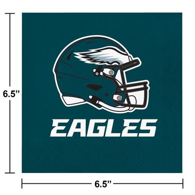 Philadelphia Eagles Lunch Napkins 2-Ply – 16ct