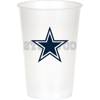 Dallas Cowboys 20oz Plastic Cups – 8ct