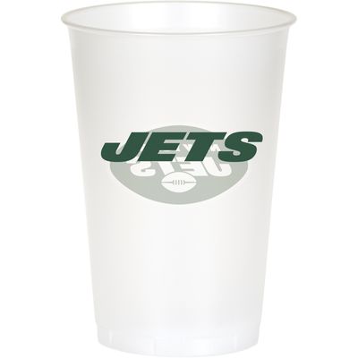 New York Jets 20oz Plastic Cups – 8ct