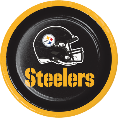 Pittsburgh Steelers 7&quot; Dessert Plates – 8ct