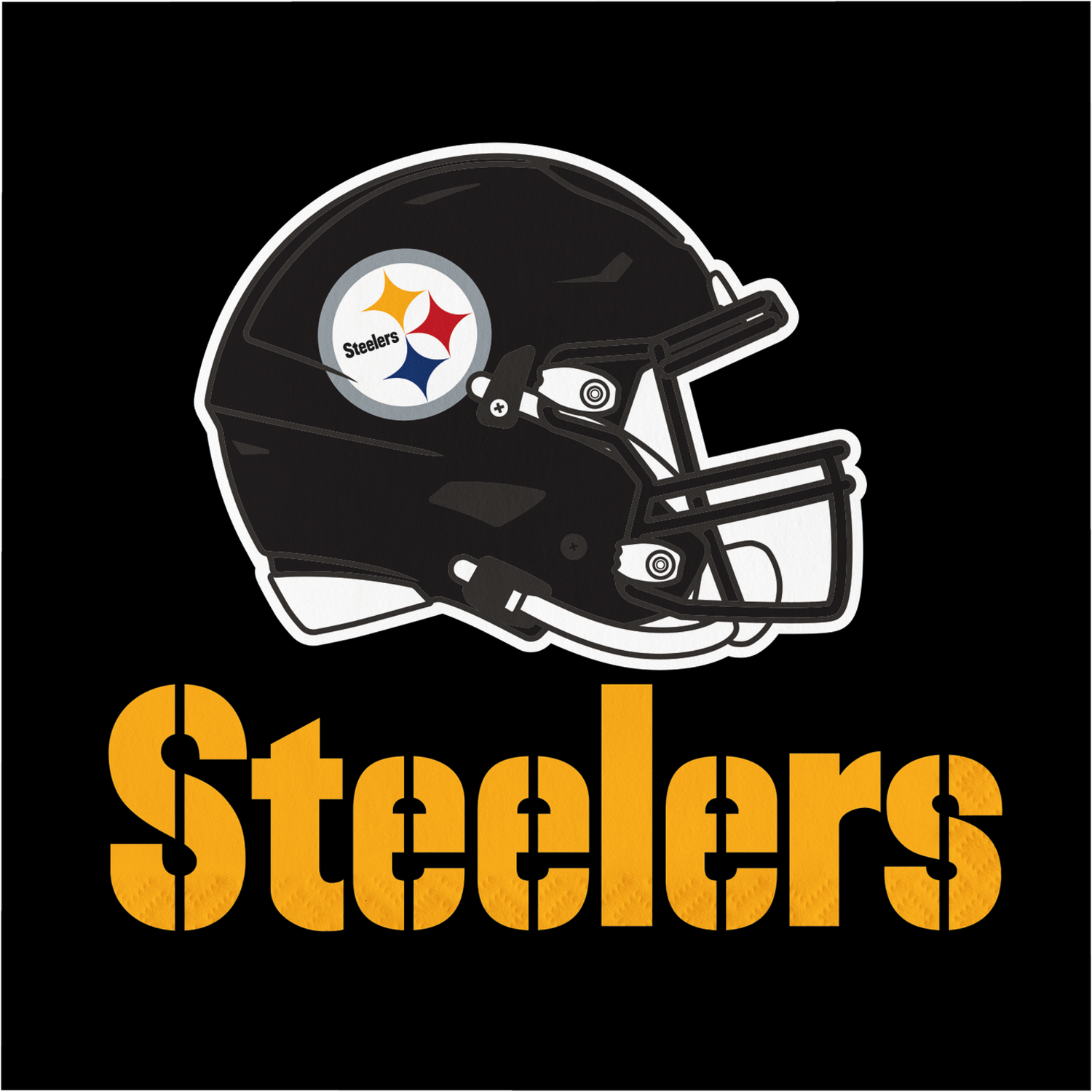Pittsburgh Steelers Lunch Napkins 2-Ply – 16ct