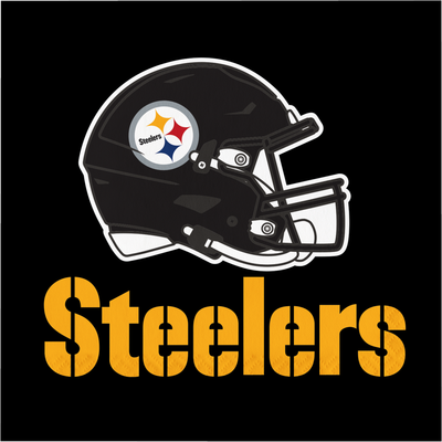 Pittsburgh Steelers Lunch Napkins 2-Ply – 16ct