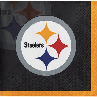 Pittsburgh Steelers Beverage Napkins 2-Ply – 16ct