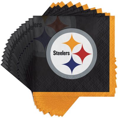 Pittsburgh Steelers Beverage Napkins 2-Ply – 16ct
