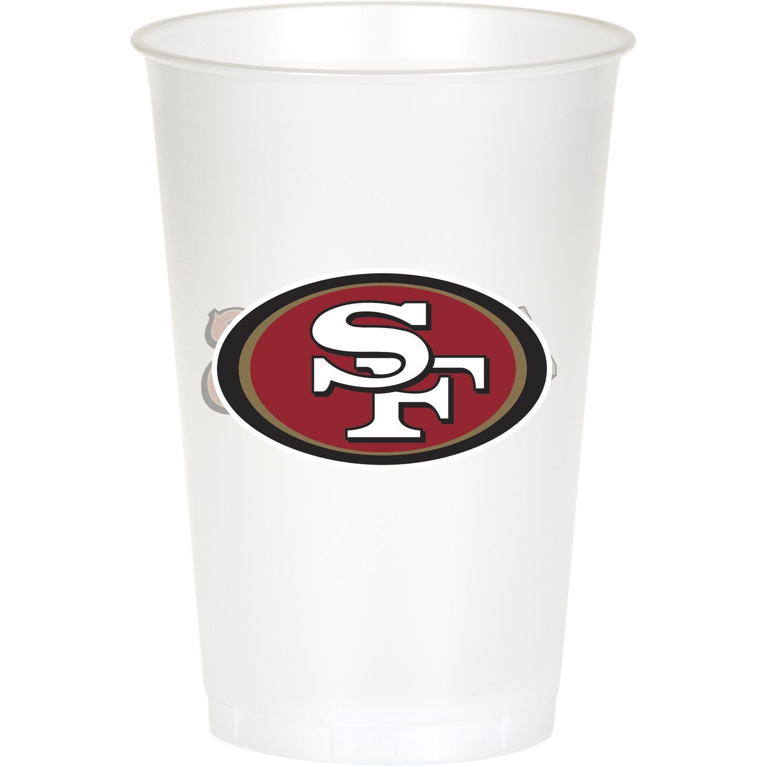 San Francisco 49ers 20oz Plastic Cups – 8ct
