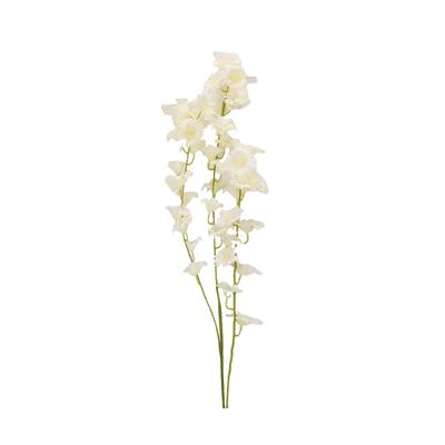 43" 14830long stem flower/white s133