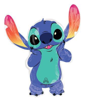 Large Shape Stitch Foil Balloon – 33&quot;
