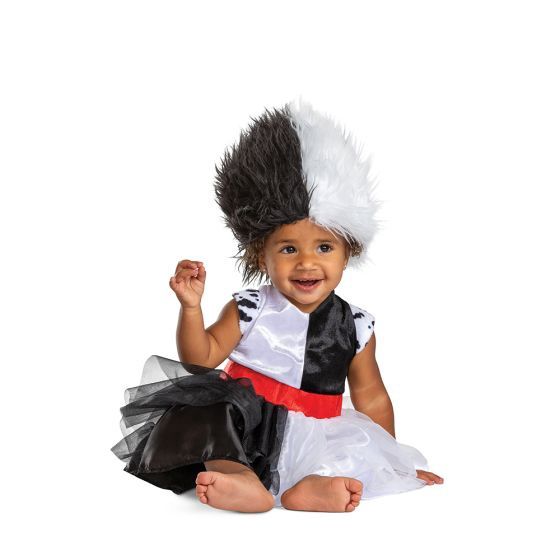 Cruella Classic Infant Costume, Size: 6-12M
