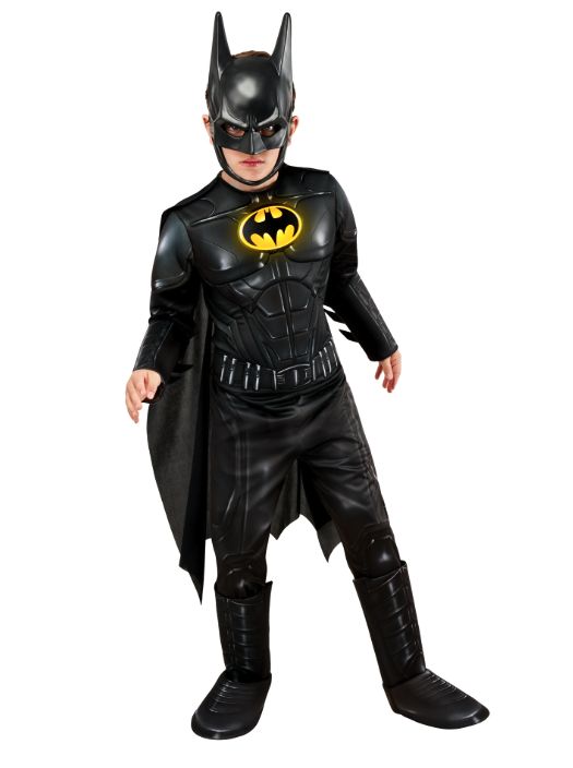 Batman (Keaton) Deluxe Kids Costume, Rubies Size: S